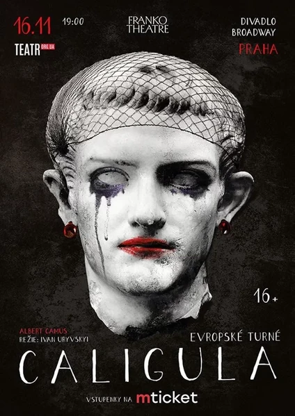 Divadlo Broadway - CALIGULA - 16. 11. 2026 od 19 H