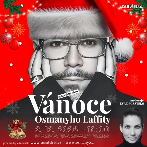 Divadlo Broadway - Vánoce Osmanyho Laffity - 2. 12. 2026