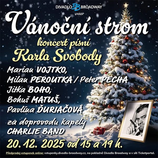 Aktuální hrací plán Divadla Broadway